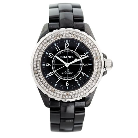 chanel watch woman black|Chanel J12 .